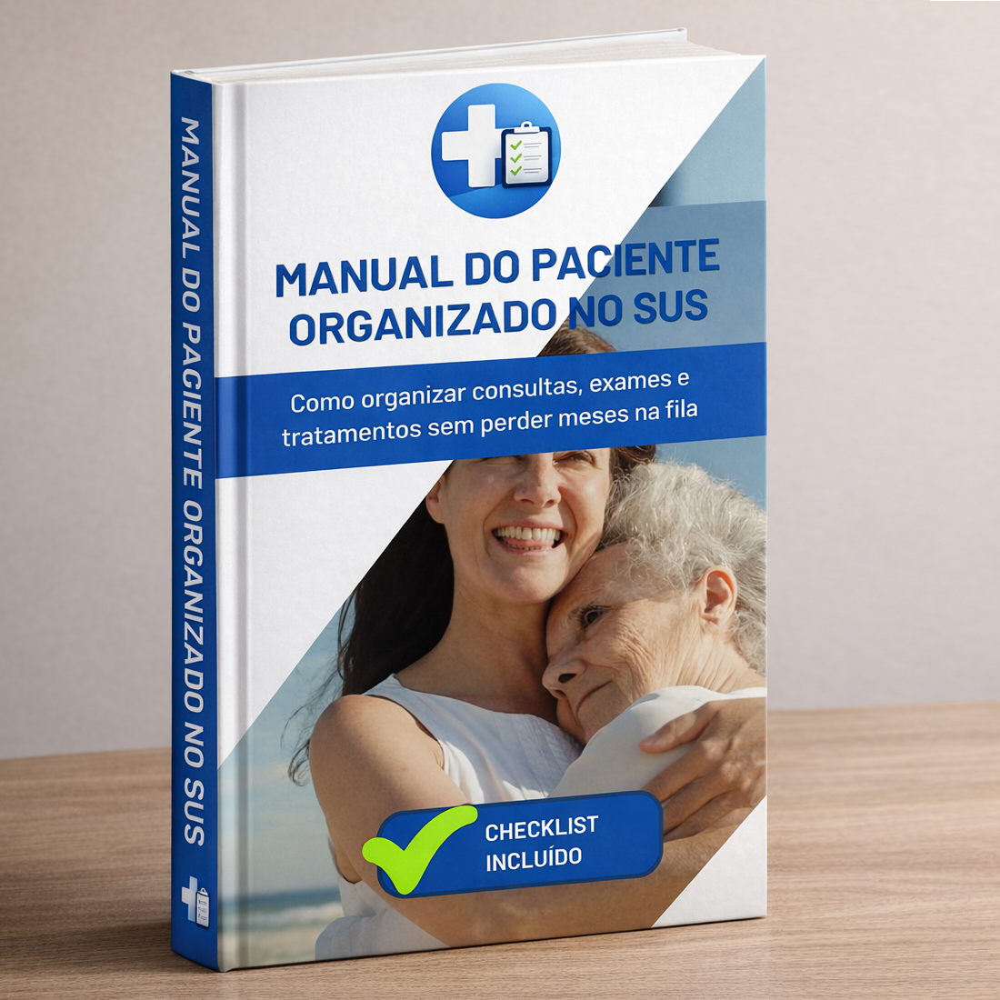 Capa do e-book Manual do Paciente Organizado no SUS